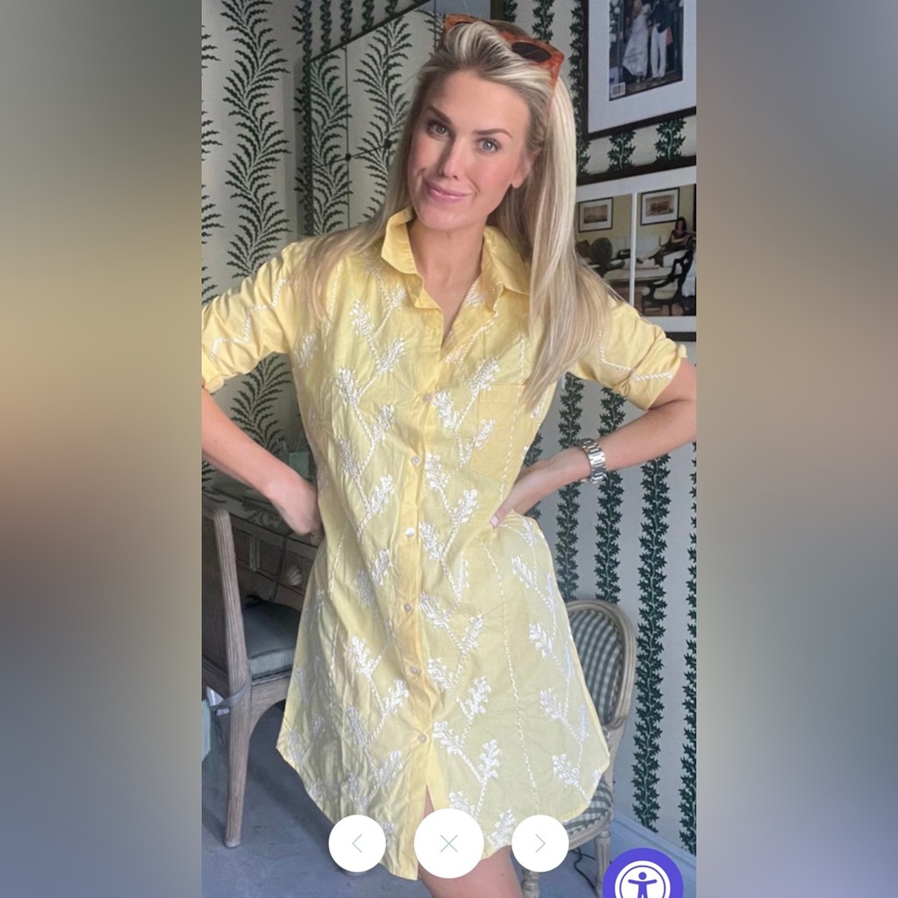 Julia Amory Swizzle Dress - size S